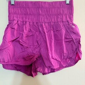 Free People Movement Shorts - High Waist & Built in Liner